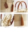 【WOVEN ウーヴン】プティトート　メキシコ製 メルカドバッグ かごバッグ レザーハンドル