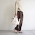【WOVEN /ウーヴン】 エコファー ねこ フェイス 2WAY BAG 猫巾着 バッグ