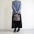 【WOVEN /ウーヴン】 エコファー ねこ フェイス 2WAY BAG 猫巾着 バッグ