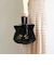 【WOVEN /ウーヴン】 エコファー ねこ フェイス 2WAY BAG 猫巾着 バッグ