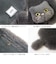 【WOVEN /ウーヴン】 エコファー ねこフラップカバー バッグカバー トートバッグ用 猫