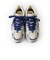 【ASFVLT アスファルト】 【CITY RUN】 WHITE NAVY CRAKED 【CR015】 スニーカー