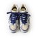 【ASFVLT アスファルト】 【CITY RUN】 WHITE NAVY CRAKED 【CR015】 スニーカー