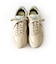 【ASFVLT アスファルト】 【GATE】 OFF WHITE BEIGE PONY HAIR BLUE 【GAT101】 スニーカー
