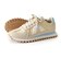 【ASFVLT アスファルト】 【GATE】 OFF WHITE BEIGE PONY HAIR BLUE 【GAT101】 スニーカー