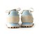 【ASFVLT アスファルト】 【GATE】 OFF WHITE BEIGE PONY HAIR BLUE 【GAT101】 スニーカー