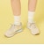 【ASFVLT アスファルト】 【GATE】 OFF WHITE BEIGE PONY HAIR BLUE 【GAT101】 スニーカー