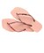 【havaianas ハワイアナス】 レディース サンダル ラバービーチサンダル 【Slim Square Logo Metallic】 スリムスクエアロゴメタリック