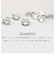 【選べる素材(K18 プラチナ)】イヤーカフ レディース 軟骨 ダイヤ ダイヤモンド プラチナ 18金 PT900 ゴールド K18