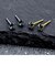 【選べる素材(K18 プラチナ)】ピアス レディース メンズ プラチナ ブラックダイヤモンド 計0.3ct 一粒 ローズカット 6本爪 18金 ゴールド PT900 LPUC ララクリスティー