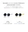 【選べる素材(K18 プラチナ)】ピアス レディース メンズ プラチナ ブラックダイヤモンド 計0.3ct 一粒 ローズカット 6本爪 18金 ゴールド PT900 LPUC ララクリスティー