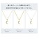 【選べる素材(K18 プラチナ)】ネックレストップ ペンダントトップ ムーン 月 レディース メンズ 18金 ゴールド プラチナ PT900 約0.29g ララクリスティー