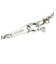 ブレスレット チェーン レディース メンズ ブランド プラチナ PT850 喜平チェーン 幅1.6mm 約2.28g 最大17cm ララクリスティー