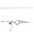 ネックレス チェーン プラチナ 最長45cm ペタル チェーンのみ 幅1.1mm 約0.9g PT850 長さ調整可能 LCC ララクリスティー