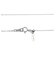 ネックレス チェーン プラチナ 最長45cm シャインカットあずき アズキ 幅 0.7mm 約 1.2g PT850 長さ調整可能 LCC ララクリスティー