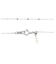 ネックレス チェーン プラチナ 最長45cm ファンタジア トビコマ 5:1 幅1.1mm 約1.0g PT850 長さ調整可能 LCC ララクリスティー