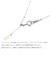 ネックレス チェーン プラチナ 最長45cm ファンタジア トビコマ 5:1 幅1.1mm 約1.0g PT850 長さ調整可能 LCC ララクリスティー