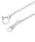 ネックレス チェーン プラチナ 45cm スクリュー チェーンのみ 幅 約1mm 約1.85g pt850 長さ45cm LCC ララクリスティー