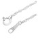 ネックレス チェーン プラチナ 45cm スクリュー チェーンのみ 幅 約1mm 約1.85g pt850 長さ45cm LCC ララクリスティー