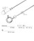 ネックレス チェーン プラチナ 50cm ベネチアン チェーンのみ 幅0.5mm 約1.45g Pt850 LCC ララクリスティー