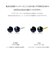 【選べる素材(K18 プラチナ)】ピアス 18金 レディース メンズ ブラックダイヤモンド 1粒 計0.2ct プラチナ ゴールド PT900 K18 LPUC ララクリスティー