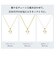 【選べる素材(K18 プラチナ)】ネックレストップ ペンダントトップ ハート オープンハート レディース K18 18金 ゴールド プラチナ PT900 約0.27g ララクリスティー