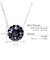 ネックレス レディース  プラチナ ブラックダイヤモンド Pt900 計0.5ct サークルネックレス LPUC ララクリスティー