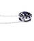 ネックレス レディース  プラチナ ブラックダイヤモンド Pt900 計0.5ct サークルネックレス LPUC ララクリスティー