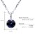 ネックレス レディース  プラチナ ブラックダイヤモンド 0.1ct Pt900 ローズカット 6本爪  LPUC ララクリスティー