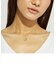 ネックレス レディース 18金 プラチナ 月 ムーン シルバー シルバー925 ブランド ルナ WHITE Label LSC ララクリスティー