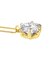ダイヤモンド ネックレス レディース 一粒 ソリティア 0.1ct プラチナ PT900 ゴールド K18YG 鑑別カード付 LARA Christie ララクリスティー 女性 誕生日プレゼント
