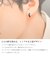 ピアス ペア ハーフ フープ ユニセックス レディース シルバー925 シルバーピアス アクセサリー メンズ レディース