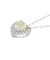 ハート ダイヤモンド ネックレス 0.27ct PT900 プラチナ  K18 18金 ゴールド