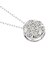 フラワー ダイヤモンド ネックレス 0.5ct PT900 プラチナ K18 18金