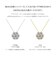 フラワー ダイヤモンド ネックレス 0.5ct PT900 プラチナ K18 18金