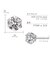 ピアス ダイヤモンド 一粒 計0.4ct