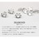 ムーン ダイヤモンド ネックレス 0.25ct PT900 プラチナ/K18 ゴールド