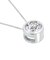 ダイヤモンド ネックレス Dカラー SIクラス フクリン 0.3ct 一粒 PT900 プラチナ/K18 ゴールド 鑑別書付