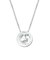 ダイヤモンド ネックレス Dカラー SIクラス フクリン 0.3ct 一粒 PT900 プラチナ/K18 ゴールド 鑑別書付