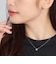 ダイヤモンド ネックレス Dカラー SIクラス フクリン 0.3ct 一粒 PT900 プラチナ/K18 ゴールド 鑑別書付