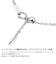 チェーン ブレスレット 丸小豆0.45φ 幅 約 1.5mm pt850/K18 プラチナ ゴールド スライドアジャスターチェーン 全長20cm