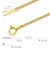 喜平 チェーン ネックレス ゴールド 18金 k18 幅 約 1.6mm 50cm 重量 約5.4g