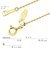 ゴールド チェーン ネックレス 18金 K18 アズキ 幅1.1mm 約2.18g 最長45cm 長さ調整可能
