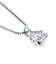 ネックレス レディース 天然ダイヤモンド 0.1ct Dカラー SIクラス PT900 プラチナ ゴールド 18金 鑑別書付