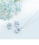 ピアス レディース アクアマリン 計0.5ct PT900 K18 18金 ゴールド