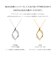 ネックレス レディース ダイヤモンド 0.1ct ドロップ 雫 PT900 K18 18金 ゴールド