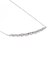 ネックレス レディース ダイヤモンド 0.3ct スマイルライン PT900 K18 18金 ゴールド