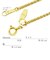 ゴールド チェーン ネックレス 18金 K18 シーベリー 幅 1.2mm 約 2.9g 最長 45cm 長さ調整可能