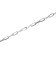 プラチナ チェーン ネックレス Pt850 荒角アズキ細 幅 1.5mm 約 3.7g 最長 45cm 長さ調整可能