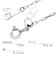 プラチナ チェーン ネックレス Pt850 荒角アズキ細 幅 1.5mm 約 3.7g 最長 45cm 長さ調整可能